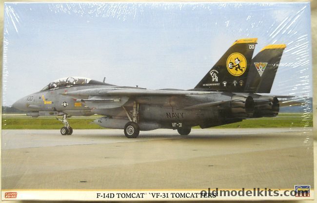 Hasegawa 1/48 F-14D Tomcat VF-31 Tomcatters, 09757 plastic model kit